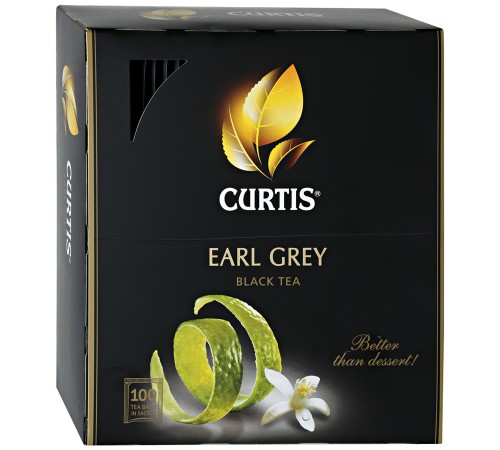 Чай черный Curtis Earl Grey (100*2 гр)