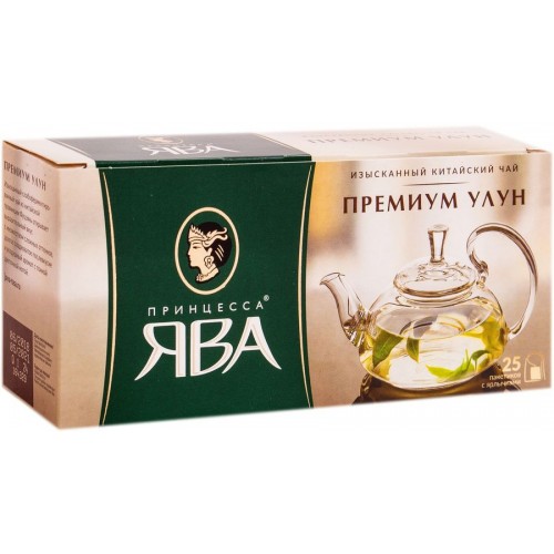 Чай зеленый Принцесса Ява Премиум Улун (25*2 гр)