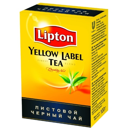 Чай черный Lipton Orthodox Листовой (100 гр)
