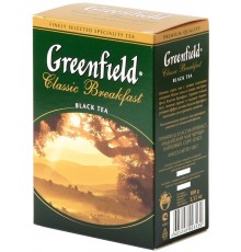 Чай черный Greenfield Classic Breakfast листовой (100 гр)