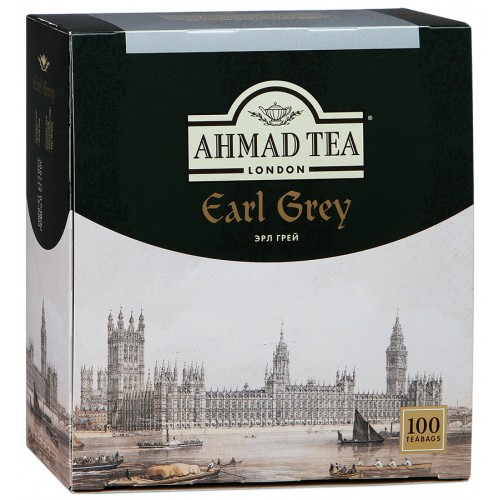 Чай черный Ahmad Tea Earl Grey с бергамотом (100*2 гр)