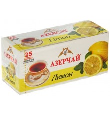 Чай черный Азерчай Лимон (25 пак*1.8 гр)