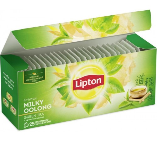 Чай зеленый Lipton Oriental Milky Oolong (25*1.8 гр)