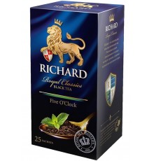 Чай черный Richard Five O'Clock (25 пак*2 гр)