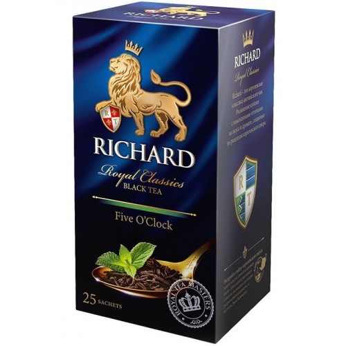 Чай черный Richard Five O'Clock (25 пак*2 гр)