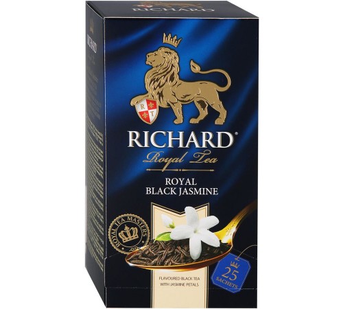 Чай черный Richard Royal Black Jasmine (25*2 гр)