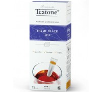 Чай черный Teatone Thyme Black Tea с чабрецом (15*1.8 гр)