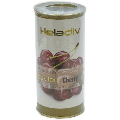 Чай черный листовой Heladiv Cherry Фруктовый с вишней (100 гр) ж/б
