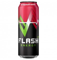 Энергетический напиток Flash Up Energy Ягодный микс (0.45 л) ж/б