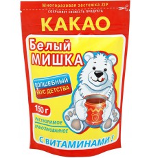 Какао-напиток растворимый Белый Мишка (150 гр)