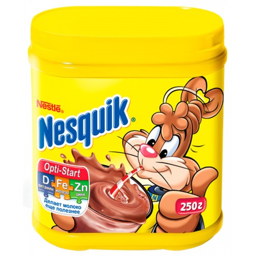 Напиток шоколадный Nestle Nesquik Opti-start (250 гр)