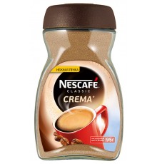 Кофе растворимый Nescafe Classic Crema (95 гр) ст/б