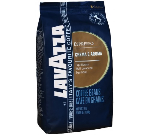 Кофе зерновой Lavazza Crema e Aroma Espresso (1 кг)