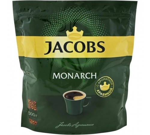 Кофе растворимый Jacobs Monarch (500 гр) м/у