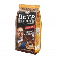 Кофе молотый Пётр Первый Прямо в чашке (204 гр)