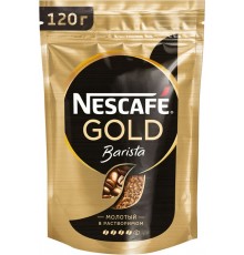 Кофе растворимый Nescafe Gold Barista (120 гр) м/у