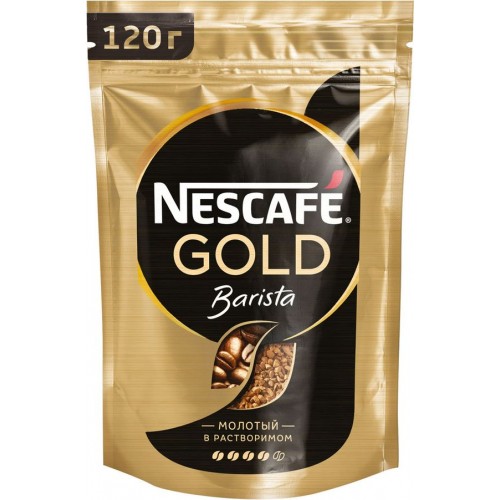 Кофе растворимый Nescafe Gold Barista (120 гр) м/у