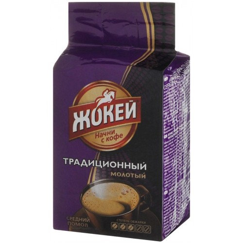 Кофе молотый Жокей Традиционный (100 гр)