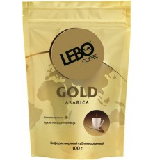 Кофе растворимый Lebo Gold (100 гр) м/у