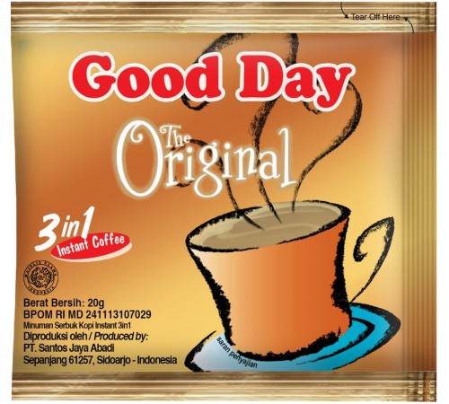 Кофейный напиток Good Day 3в1 The Original (20 гр)