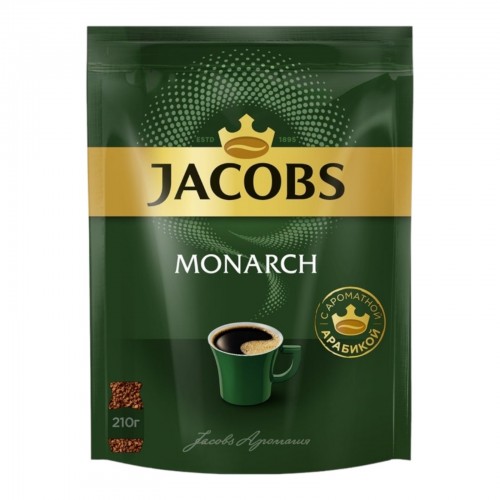 Кофе растворимый Jacobs Monarch (210 гр)