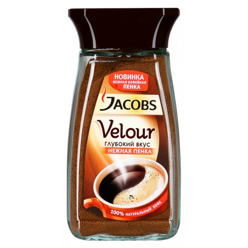 Кофе Jacobs Velour растворимый (95 гр)