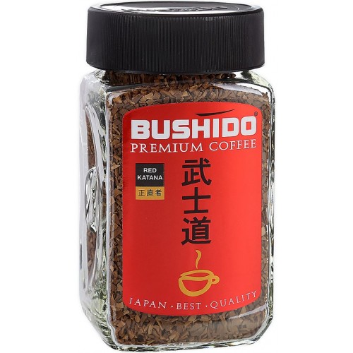 Кофе растворимый Bushido Red Katana (100 гр)