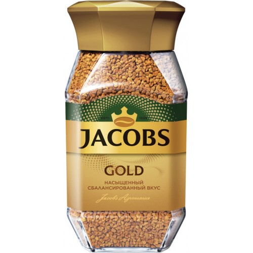 Кофе растворимый Jacobs Gold (190 гр) ст/б