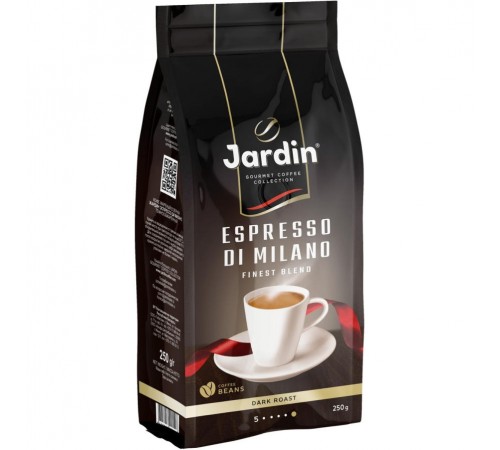 Кофе зерновой Jardin Espresso di Milano (250 гр)