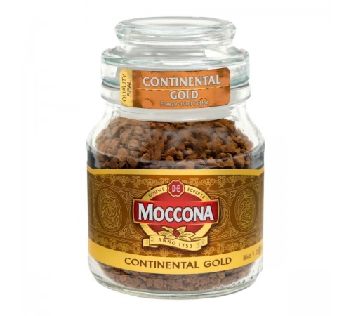 Кофе растворимый Moccona Continental Gold (47.5 гр) ст/б