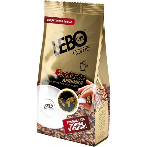 Кофе молотый Lebo Extra для чашки (100 гр)