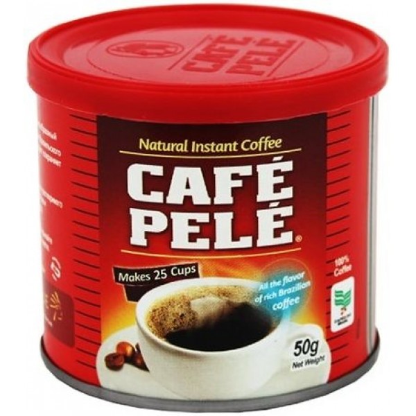 Кофе растворимый Cafe Pele (50 гр) ж/б Кофе растворимый Cafe Pele (50 гр) ж/б
