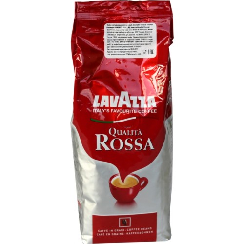 Кофе зерновой Lavazza Qualita Rossa (250 гр)