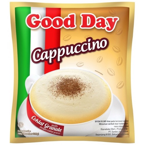 Кофе Good Day Cappuccino с шоколадной крошкой (25 гр)