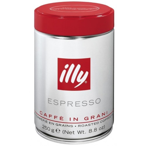 Кофе зерновой illy Espresso 100% Arabica (250 гр) ж/б