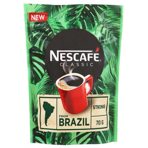 Кофе Nescafe Classic Brazil Strong (70 гр) м/у