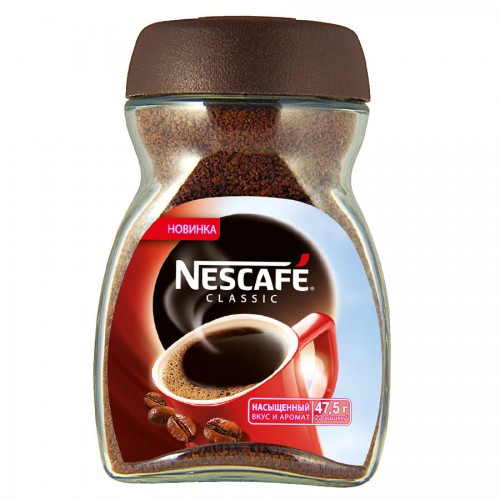 Кофе Nescafe Classic (47.5 гр) ст/б