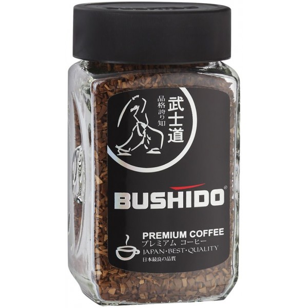 Кофе растворимый Bushido Black Katana (100 гр) ст/б Кофе растворимый Bushido Black Katana (100 гр) ст/б