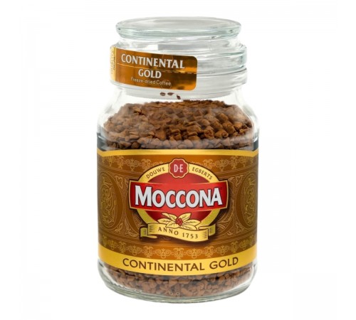 Кофе растворимый Moccona Continental Gold (95 гр) ст/б