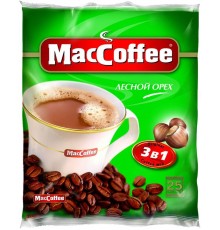 Кофейный напиток MacCoffee 3в1 Лесной орех (25*18 гр)