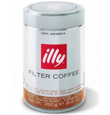 Кофе молотый illy Caffe Filtro (250 гр) ж/б