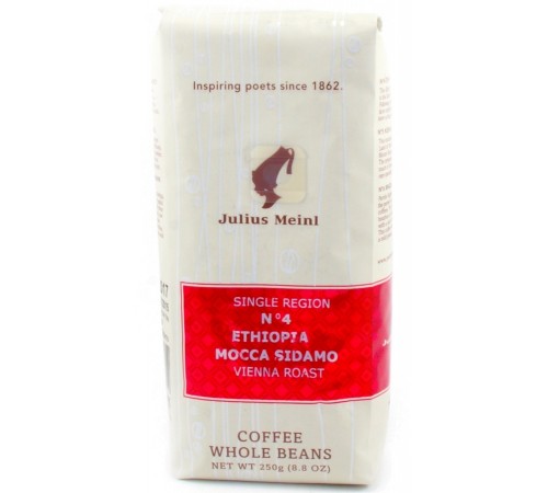 Кофе Julius Meinl Ethiopia Mocca Sidamo №4 Зерновой (250 гр)