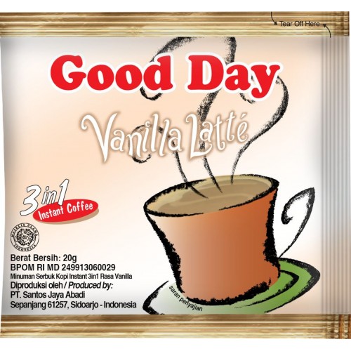 Кофейный напиток Good Day 3в1 Vanilla Latte (20 гр)