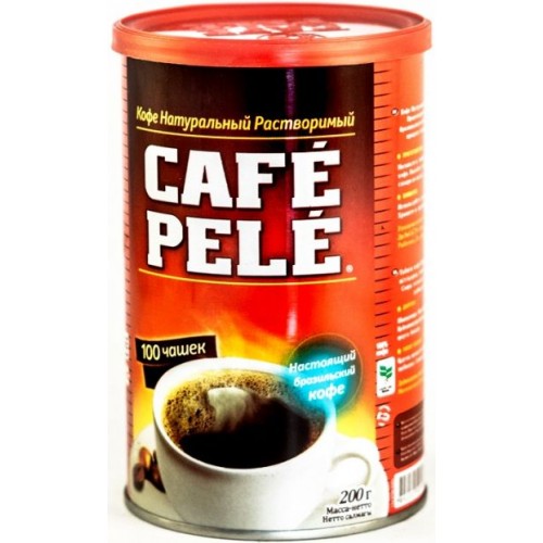 Кофе растворимый Cafe Pele (200 гр) ж/б