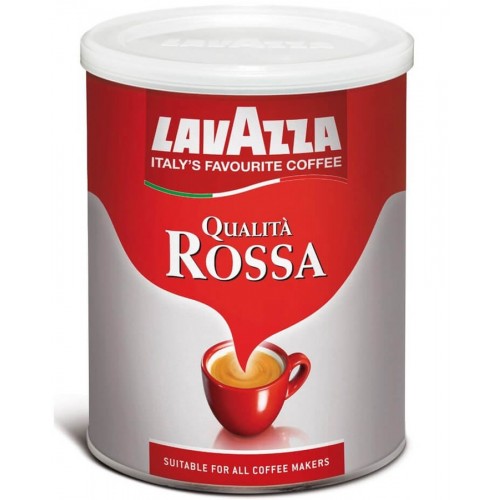 Кофе Lavazza Qualita Rossa молотый (250 гр) ж/б