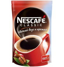 Кофе растворимый Nescafe Classic (150 гр) м/у