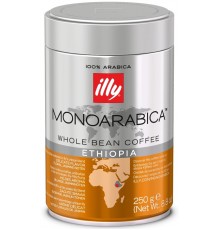 Кофе зерновой illy Monoarabica Ethiopia (250 гр) ж/б