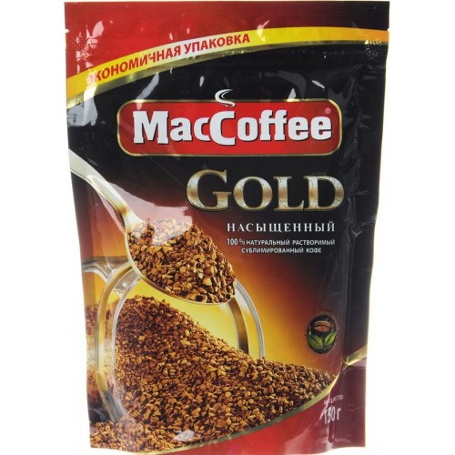 Кофе MacCoffee Gold д/п 150г