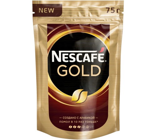 Кофе растворимый Nescafe Gold (75 гр) м/у