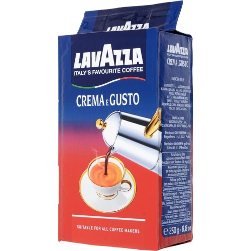 Кофе молотый Lavazza Crema e Gusto Classico (250 гр)